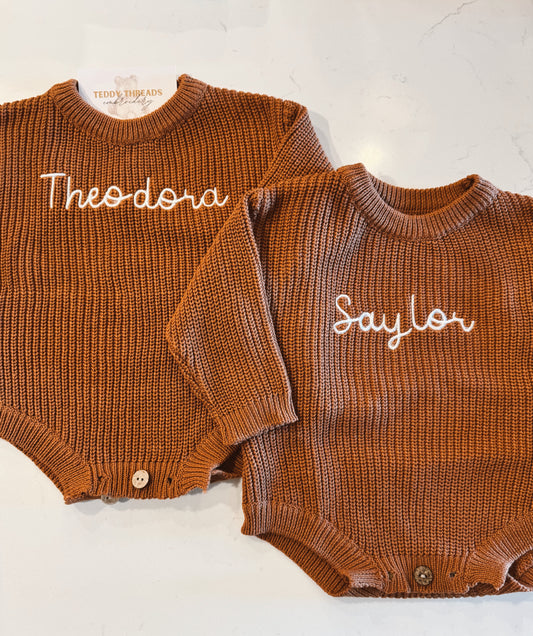 Baby Knit Sweater Bubble